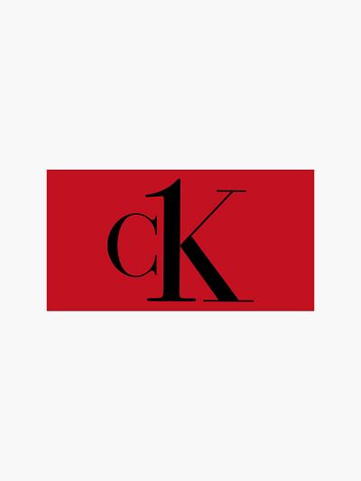 Calvin Klein Fürdőruha HU432642 | Calvin Klein CK One Férfi Strandtörölköző Piros